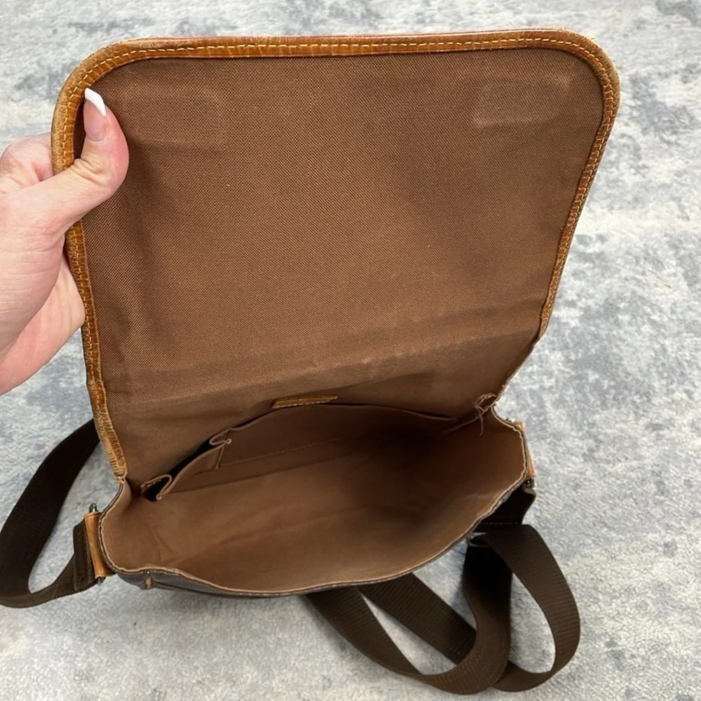 Louis Vuitton Messenger Bosphore PM M40106 Monogram Canvas Crossbody Bag Brown